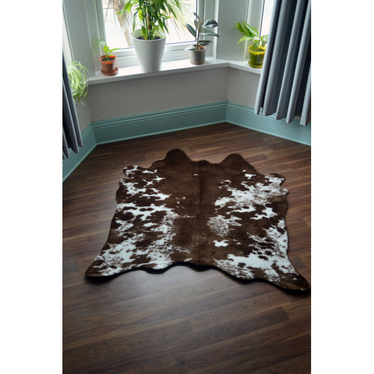 Gracie Oaks Medium Faux Cowhide Rug Wayfair.co.uk